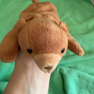 Ty Brown Plush Bear Toy for Small Pets